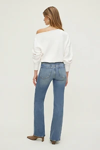 Chandail à épaules dégagées