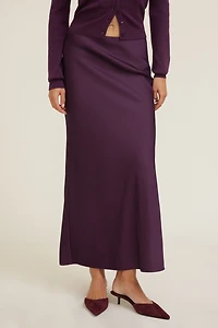 Satin Maxi Skirt