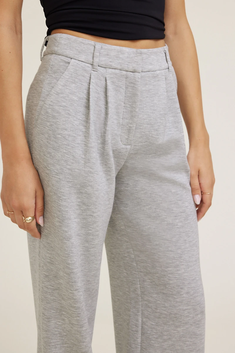 Pantalon à jambe large en scuba Anywear Alex