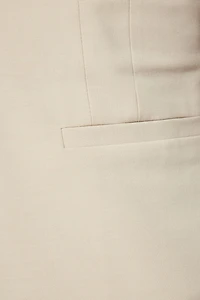 Veste sans manches ouverte à col rond Emery