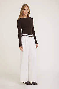 Nola Sculpt Long Sleeve Top