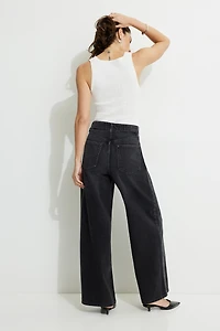 Jean à cordon ample