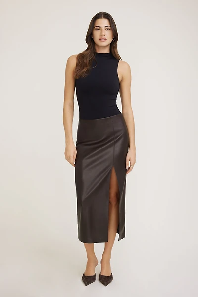 Sculpt Mock Neck Bodysuit