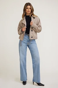Mock Neck Long Sleeve Top