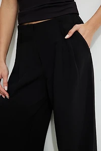 Jourdan Mid Rise Wide Leg Pants