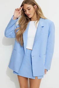 Noa Oversized Linen Blazer