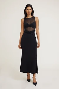 Sculpt Twisted Maxi Dress