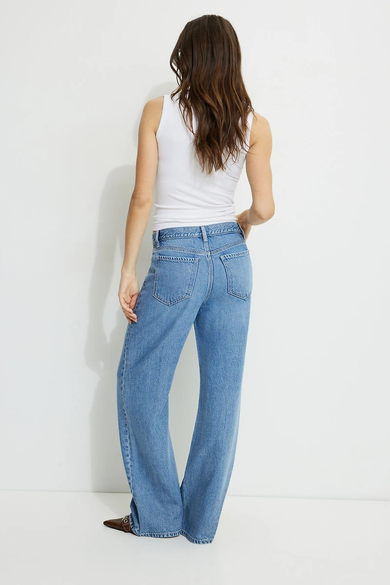 Jean Sydney ample à taille mi-haute en TENCELᵐᶜ