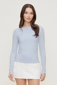 Nola Sculpt Long Sleeve Top