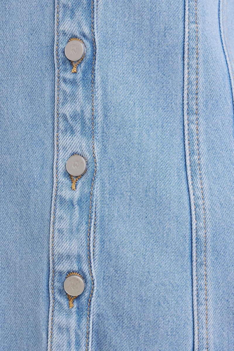 Cinched Tencel™ Denim Shirt
