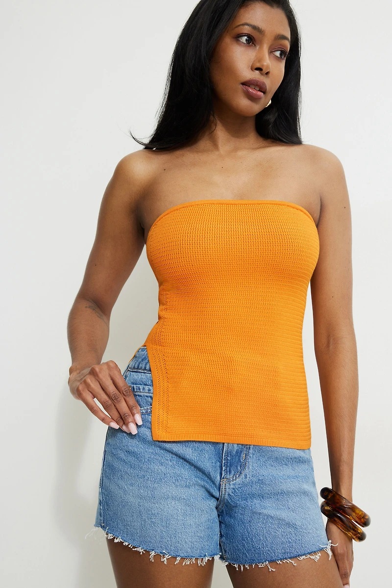 Knit Tube Top