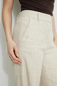 Yasmin Linen Straight Leg Pants