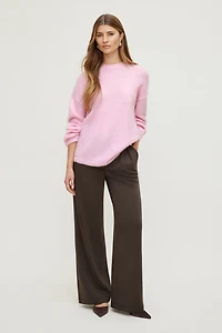 Premium Mohair Wide Sleeve Sweater