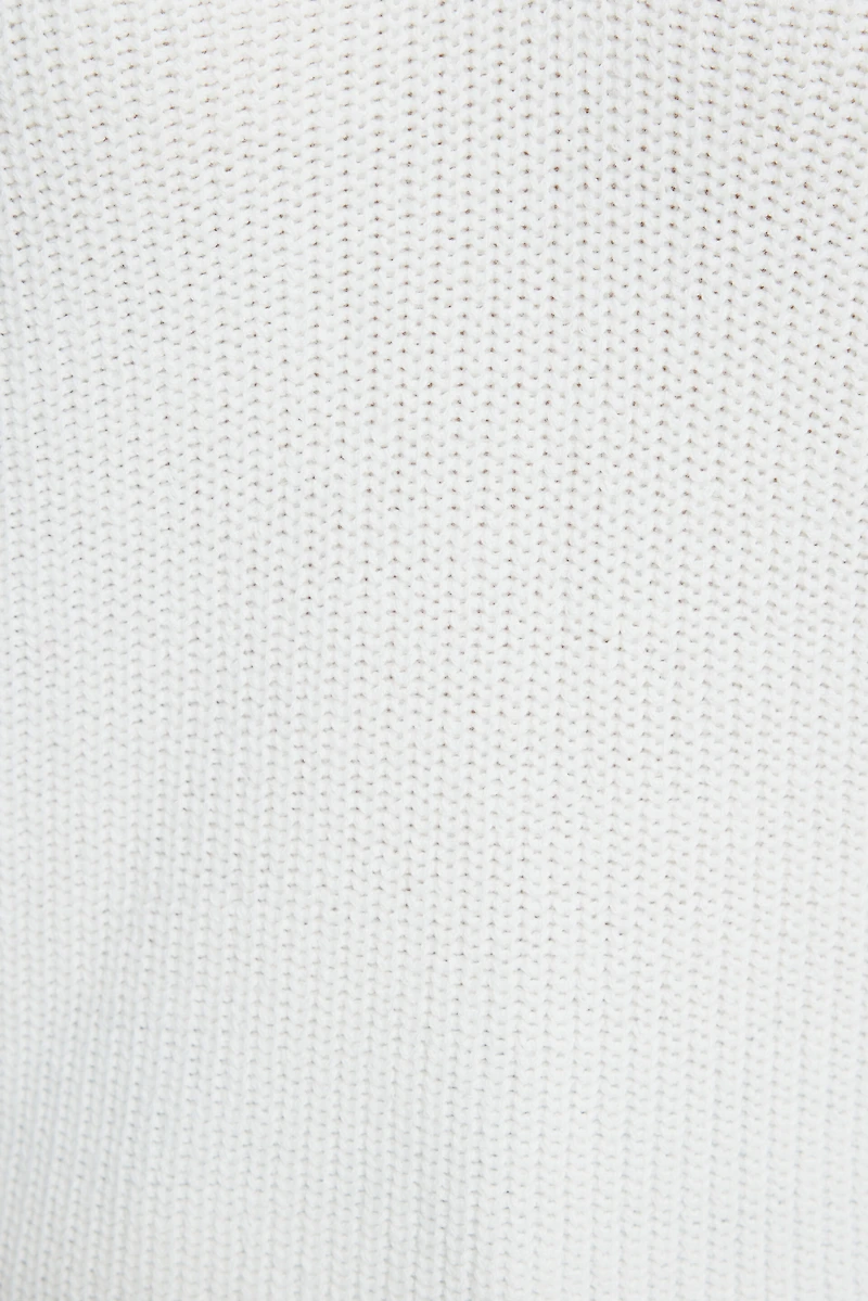 Veste sans manches en tricot ample