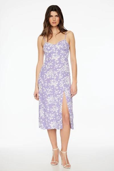 Robe midi style corset Eve