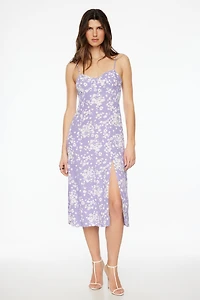 Robe midi style corset Eve