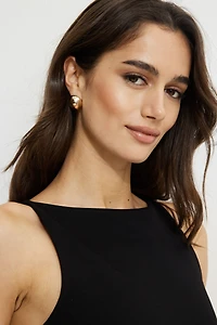 Round Bubble Earrings