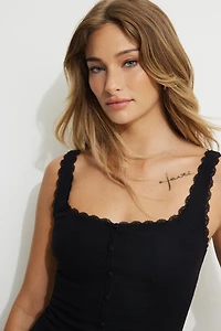 Linen Tank Top