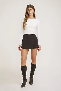 Jupe-short asymétrique Akaia