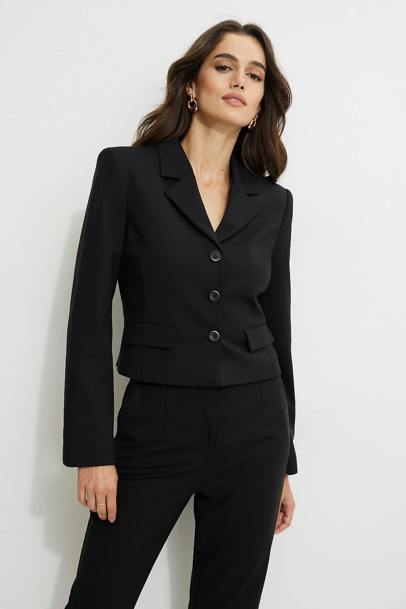 Short Fitted Blazer