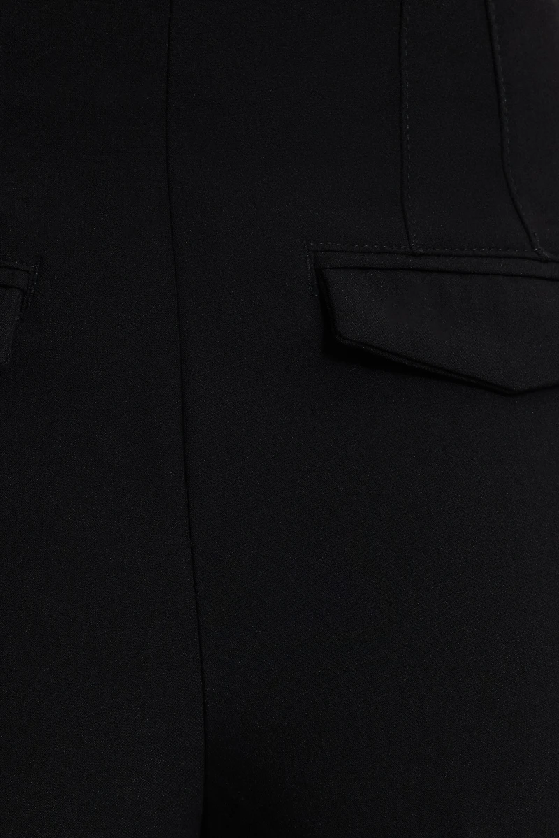 Pantalon étroit Kendall à fermeture éclair sur le côt