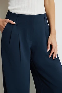 Jourdan Mid Rise Wide Leg Pants