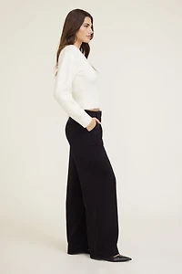 Pantalon à jambe large en scuba Anywear Alex