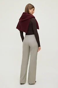 Frankie Pinstripe Slim Bootcut Pants