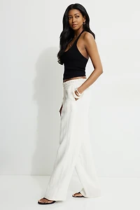 Pantalon à enfiler jambe droite Blake