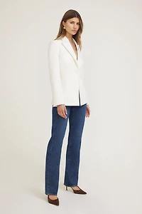 Fitted Single Button Blazer
