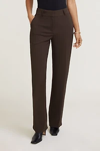 Pantalon fluide et épuré à jambe droite Camelia