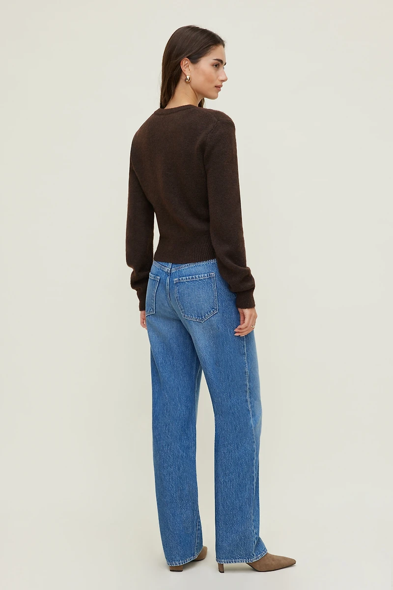 Rebecca Crewneck Cardigan