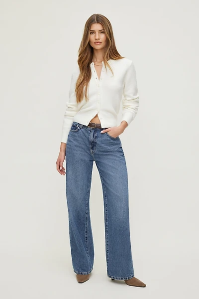 Rebecca Crewneck Cardigan