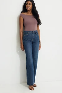 Off Shoulder Jersey Bodysuit