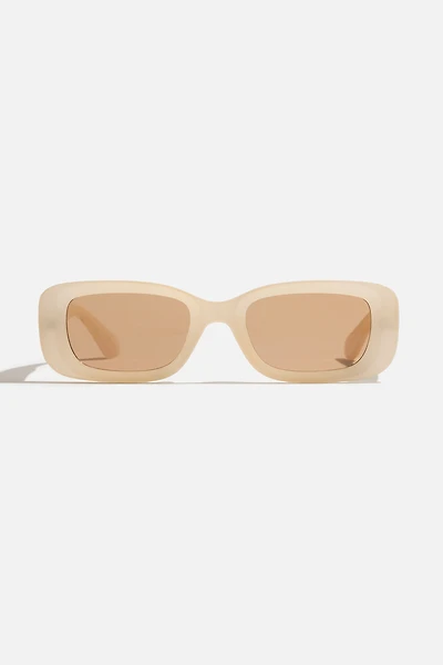Lunettes de soleil rectangulaires rétro