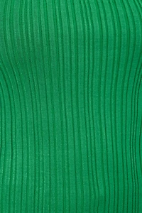 Camisole côtelée à col bateau