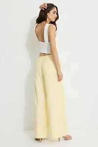 Leo Wide Leg Linen Pants