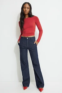 Kyla Jersey Long Sleeve T Shirt