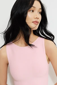 Penelope Boat Neck Mini Sweater Dress