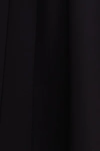 Robe maxi évasée à col échancré en point de Rome