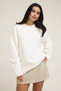 Oversized Crewneck Sweater