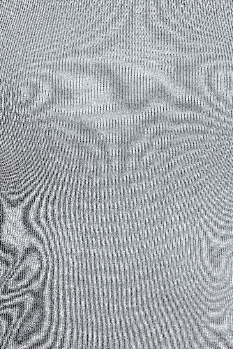 Button Cuff Turtleneck Sweater