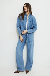 Oversized Tencel™ Denim Shirt