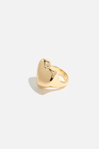 Oversized Heart Ring