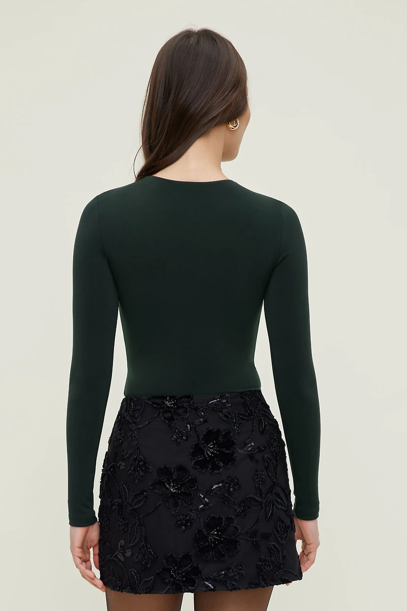 Sculpt Crewneck Bodysuit