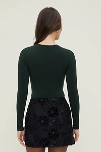 Sculpt Crewneck Bodysuit