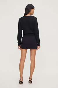 Rebecca Bow Button Cardigan