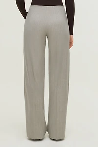 Frankie Pinstripe Slim Bootcut Pants