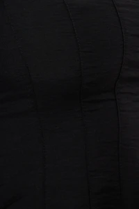 Amelie Balloon Sleeve Mini Dress