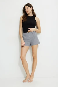 Clean Gingham Shorts